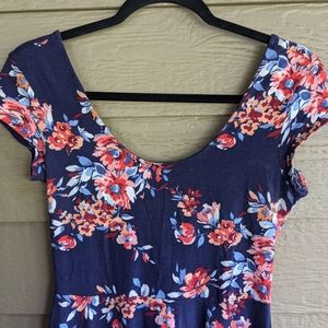 Anthropologie Kimchi Blue floral dress